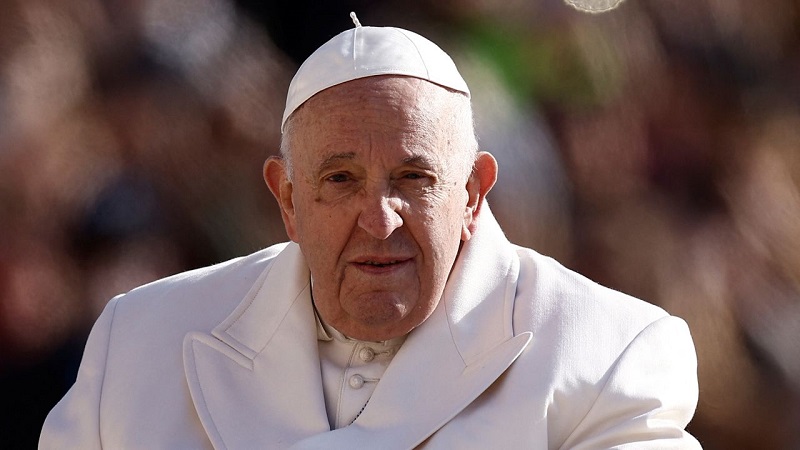Pope showing ‘clear improve’ after antibiotic treatment.